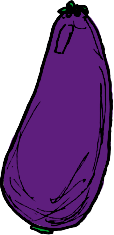 tegning av aubergine